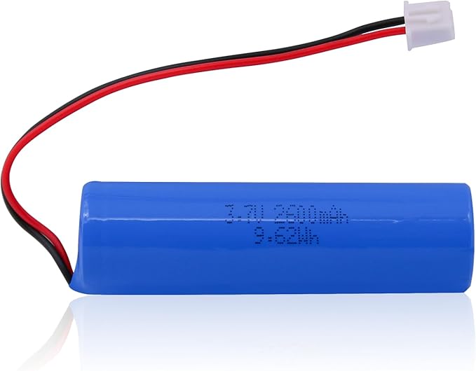 Uxney 18650 Lithium-Ionen Akku 3.7V 2600mAh mit XH2.54 Anschluss - 2024 Modell